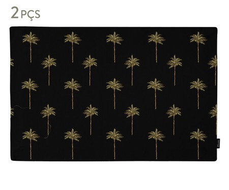 Jogo Americano Safari Palm Tree Print