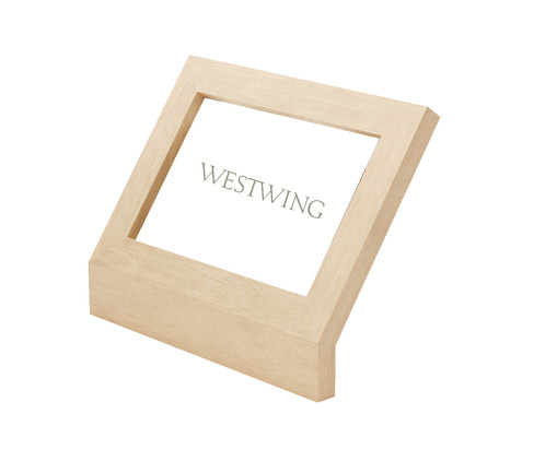 Porta-Retrato Podium Natural, Natural | WestwingNow