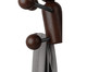 Cabideiro Woody Wall Hook Preto II, Preto | WestwingNow