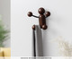 Cabideiro Woody Wall Hook Preto II, Preto | WestwingNow