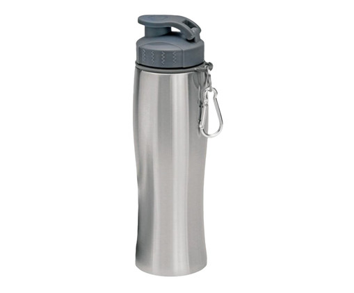 Garrafa com Mosquetão em Inox - 750ml, Colorido | WestwingNow