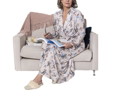Robe Longo Floral Blue | Westwing