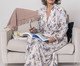 Robe Longo Floral Blue, Azul | WestwingNow