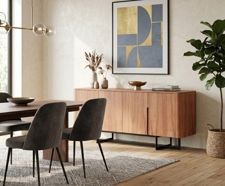 Buffet Greyz Castanho e Preto | Westwing