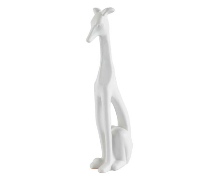 Adorno Cachorro em Cerâmica Eva - Branco | WestwingNow