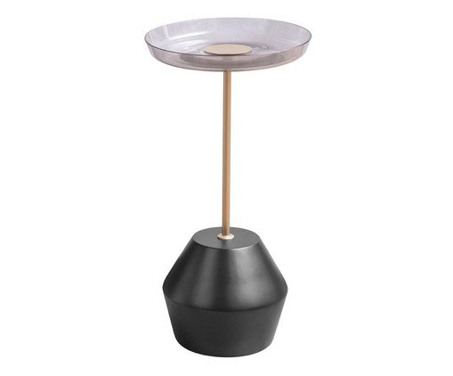 Mesa Lateral Fler Grande - Preto, black | WestwingNow