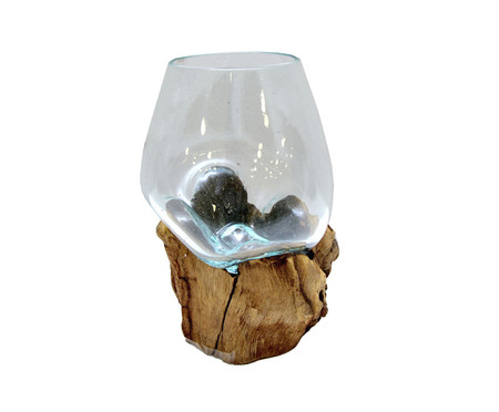 Vaso com Tronco Clover - Natural