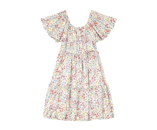 Vestido Infantil Brandili Stade Natural, multicolor | WestwingNow