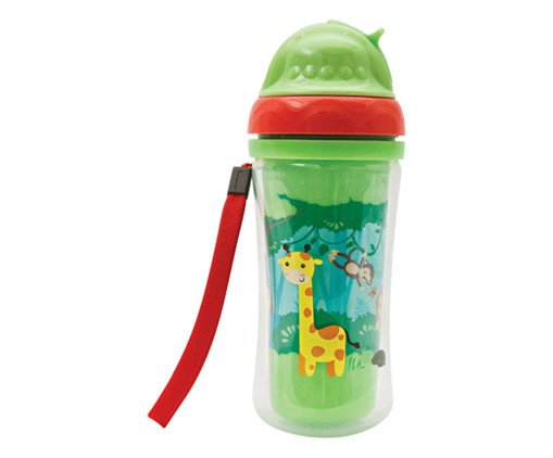 Copo com Canudo Animal Fun, multicolor | WestwingNow