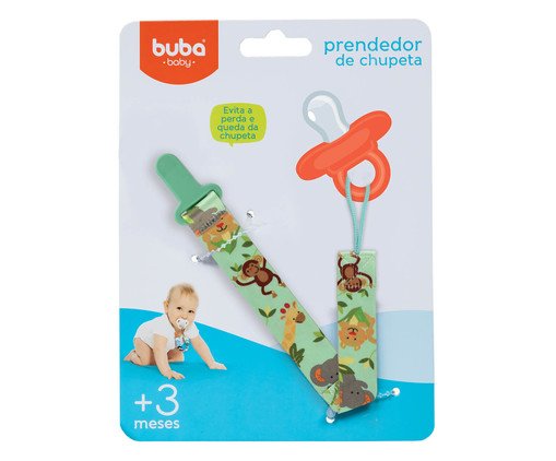 Prendedor de Chupeta Safari, multicolor | WestwingNow