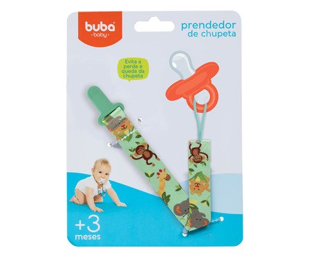 Prendedor de Chupeta Safari