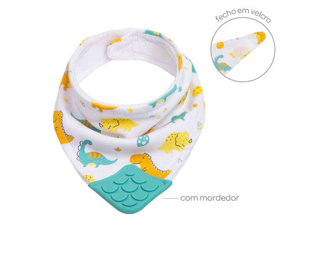 Bandana com Mordedor Dinos Colorido | Westwing