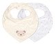 Jogo de Babadores Bandana Mami Bichuus Creme, multicolor | WestwingNow