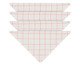 inativo_Jogo de Guardanapos Panamá Grid Coral - 45X45cm, multicolor | WestwingNow