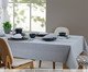 Toalha de Mesa Redonda Panamá Vichy Cinza, multicolor | WestwingNow