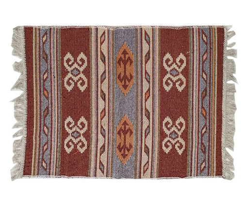 Tapete Indiano Kilim Vermelho, multicolor | WestwingNow