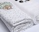 Jogo de Fraldas Soft com Bainha Papi Friends Verde e Cinza, multicolor | WestwingNow