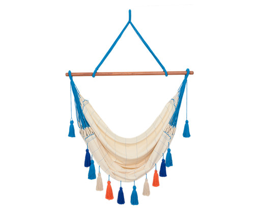 Cadeira de Balanço com Tassel Jerí, multicolor | WestwingNow