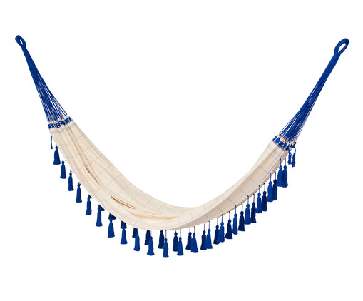 Rede para Casal com Tassel Mar Azul, multicolor | WestwingNow