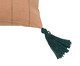 Capa de Almofada com Tassel Terra Brasilis Bege e Verde Musgo, multicolor | WestwingNow