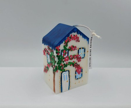 Vela Casinha Flor Primavera | Westwing