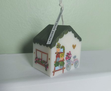 Vela Casinha Floricultura | Westwing