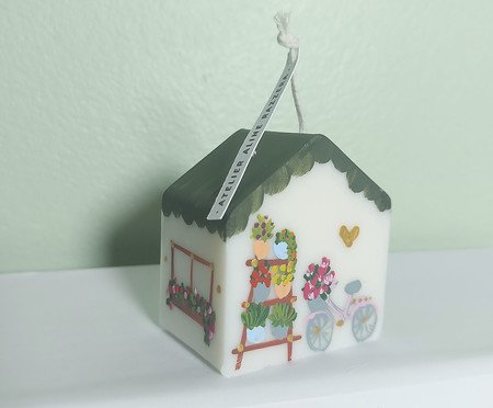 Vela Casinha Floricultura | Westwing