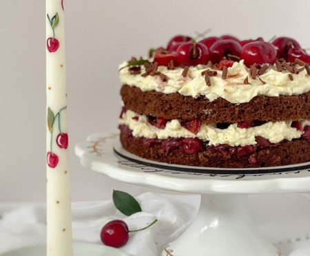 Jogo de Velas Castiçal Cherry | Westwing