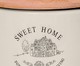 Pote para Sal em Cerâmica Sweet Home Round, Bege | WestwingNow