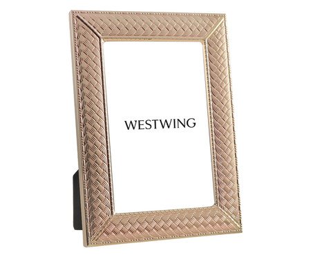 Porta-Retrato Frame Dourado I | Westwing
