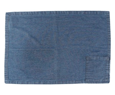 Lugar Americano Cotton Azul