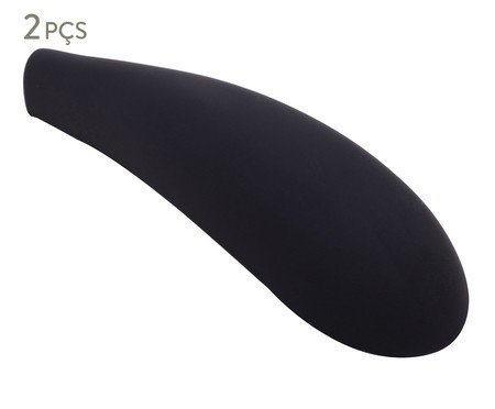 Jogo de Ombreiras para Cabide Cinza | Westwing