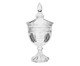 Pote Decorativo em Cristal Santorini, Transparente | WestwingNow
