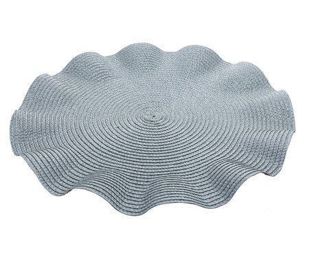 Lugar Americano Babado Wolff Prateado | Westwing