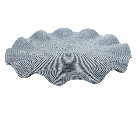 Lugar Americano Babado Wolff Prateado | Westwing