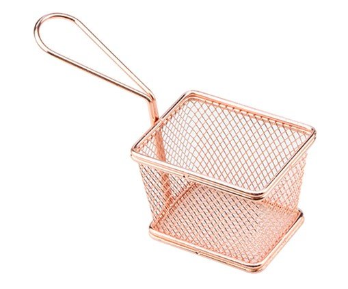 Cesta para Alimentos em Inox Aegnor Rosê, Rosa | WestwingNow