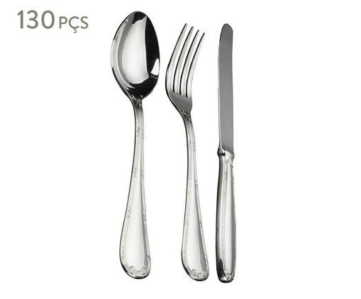 Faqueiro em Inox Croisé, Prata ou Metálico | WestwingNow