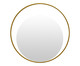 Espelho de Parede Redondo de Metal Gentire Dourado - 30cm, Dourado | WestwingNow