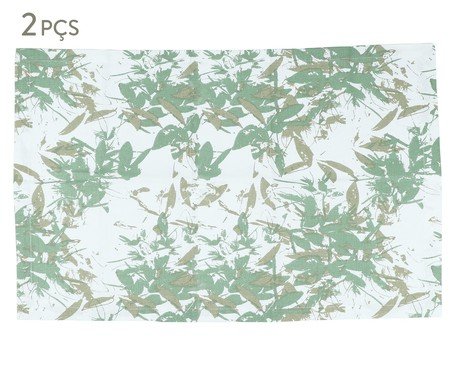 Jogo Americanos Cotton Canqui Verde