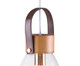Pendente Lampadari Transparente Castanho Bivolt - 130X19cm, Castanho | WestwingNow