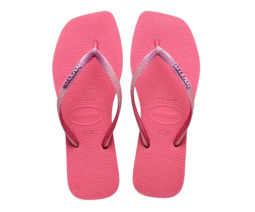 Havaianas Slim Square Rosa Veludo, Colorido | WestwingNow