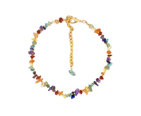 Choker Chakra Dourado