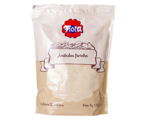 Farinha de Amêndoas Flora - 1Kg, Colorido | WestwingNow