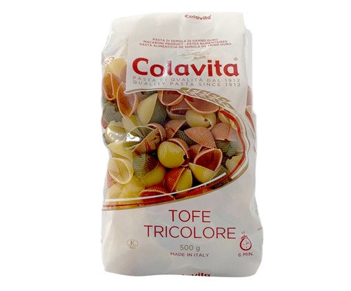 Pasta Tofe Tricolori - 500g, Colorido | WestwingNow