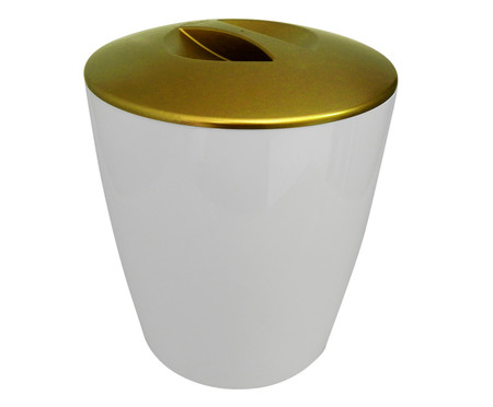 Lixeira Aguiar Aguiar Dourado - 5L