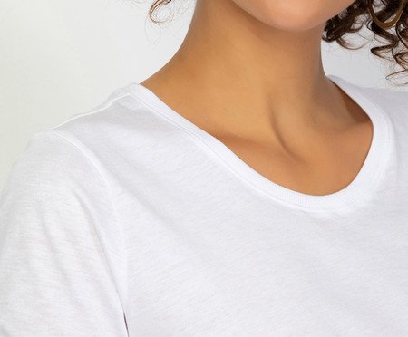 Camiseta Manga Curta Branco I | Westwing