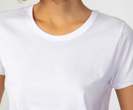 Camiseta Manga Curta Branco I | Westwing