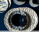 Jogo de Pratos Fundos em Cerâmica Coup Al Mare - Azul, Azul | WestwingNow