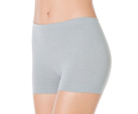 Boxer Tecno 3D Washed Prateada | Westwing