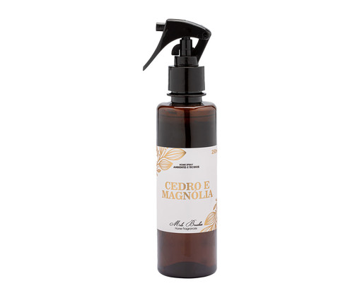 Home Spray de Ambiente e Tecidos Cedro e Magnolia - 250ml, Colorido | WestwingNow